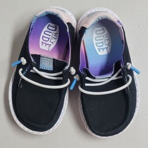 Hey Dude Wendy Color Fun Toddler Girl Size C7.